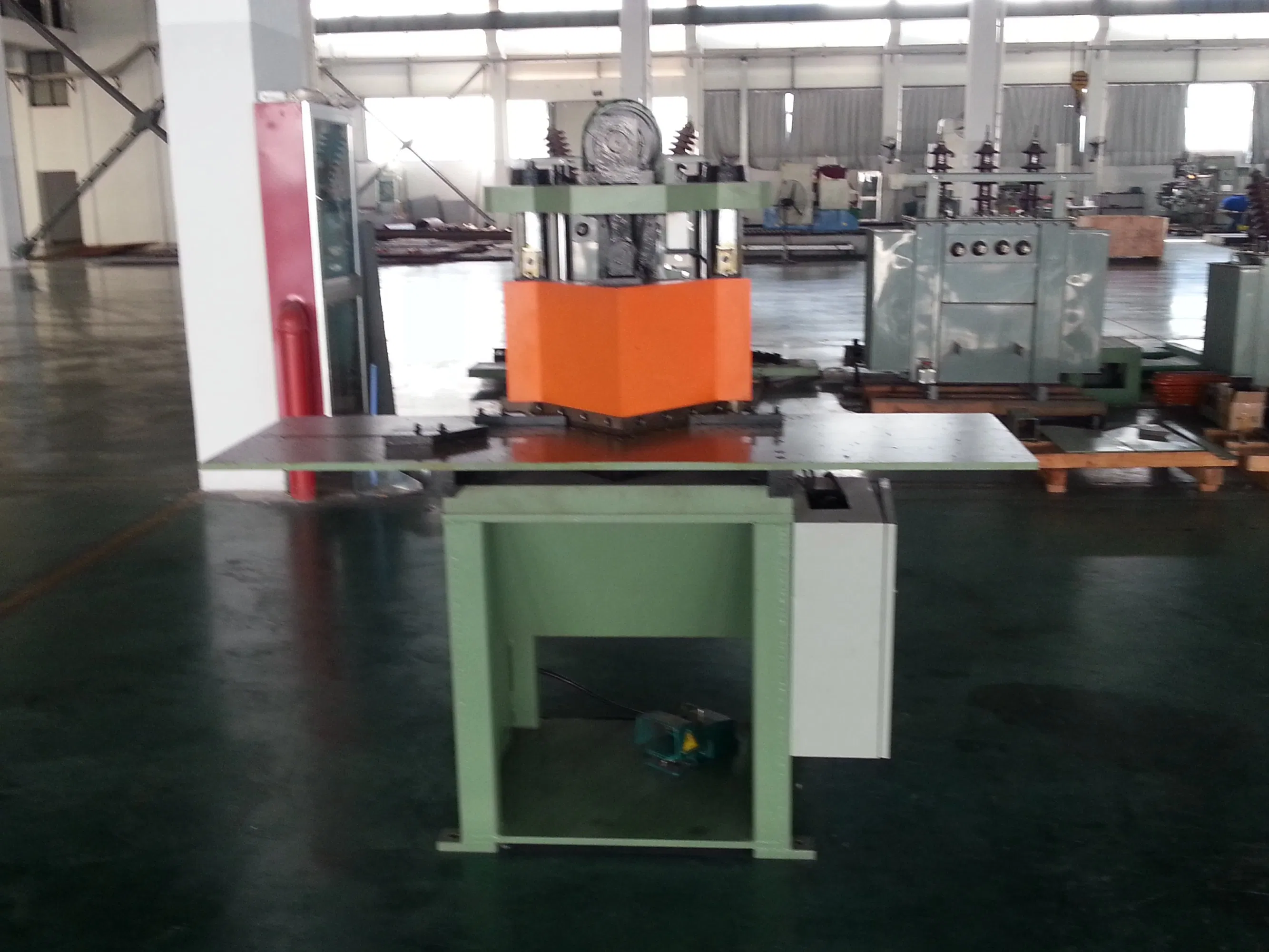 300mm Wide Lamination High Precision Transformer Core Lamination V Notching Machine