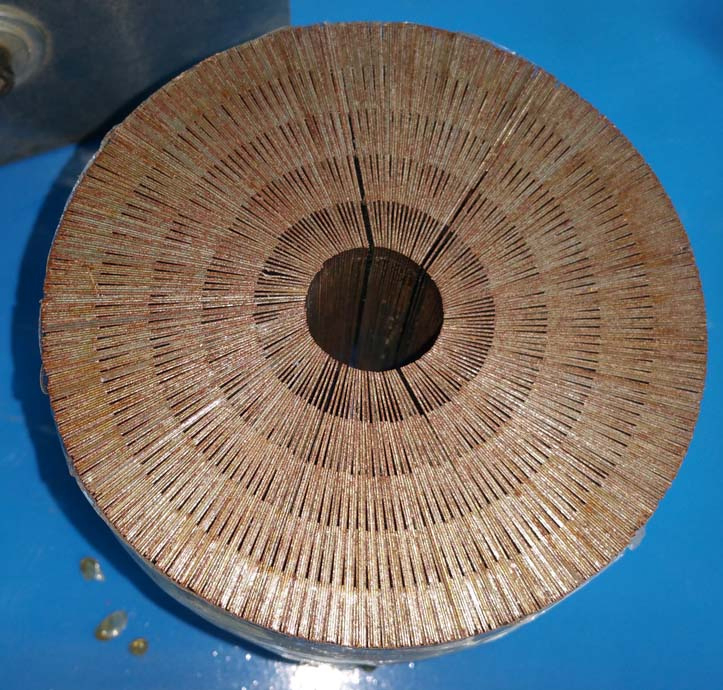 High Speed Electrical Silicon Steel Straight Cutting Machine for Motor Cores in Step Lap