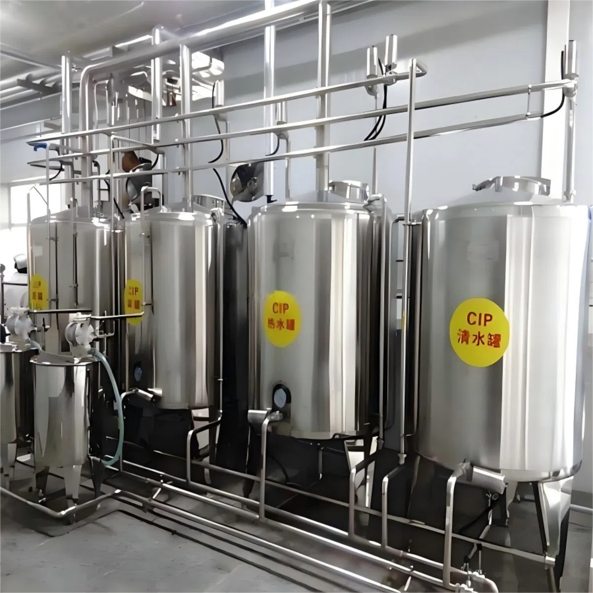 High Efficiency CIP System for Bioreactor Sanitization