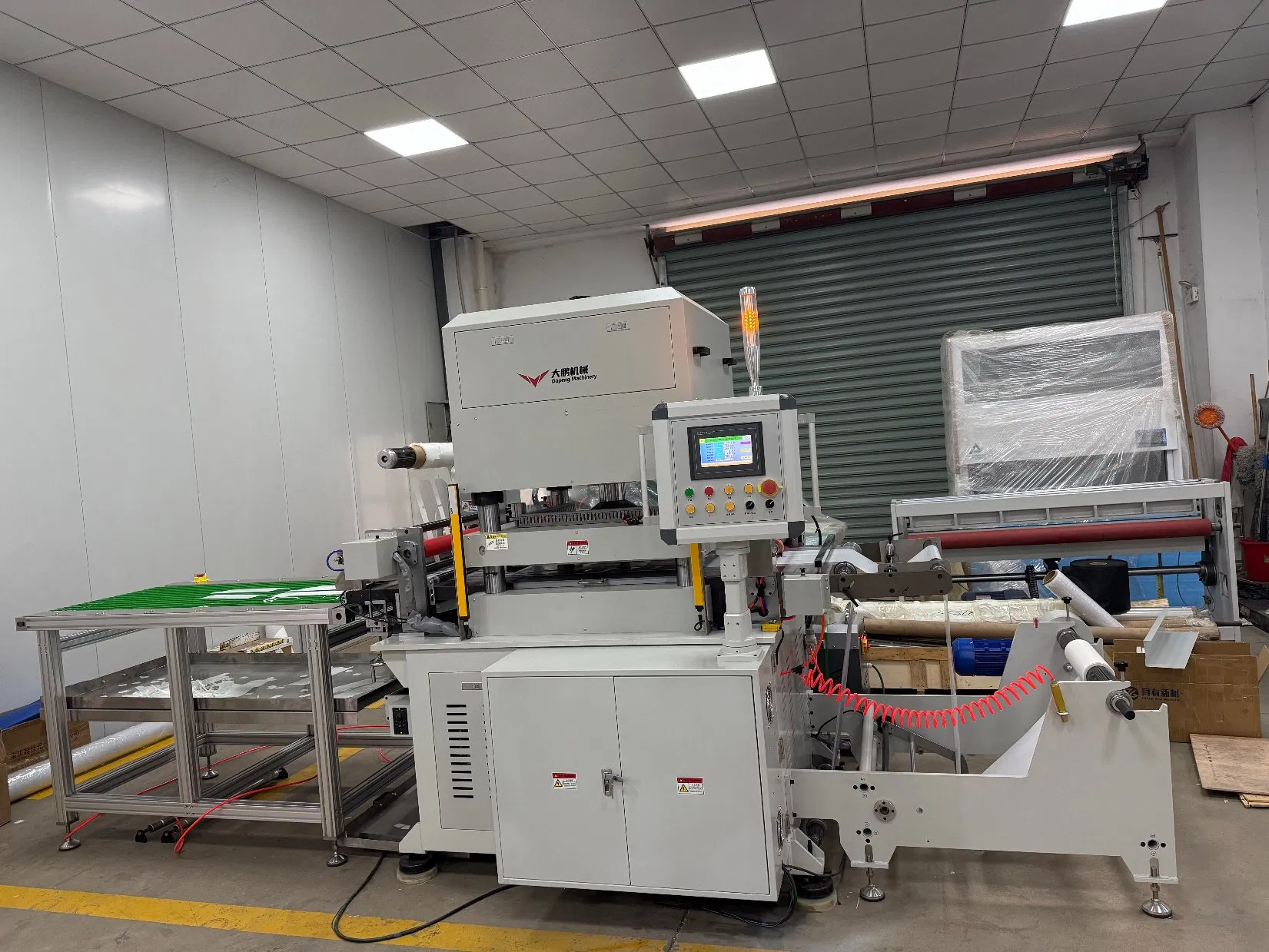 Factory Sale Roll Self Adhesive Label Sticker Paper Flat Bed Die Cutting Machine Flatbed Die Cutter