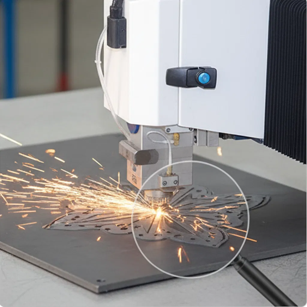 Industrial Grade Mild Copper Aluminum Fiber Laser Cutting System