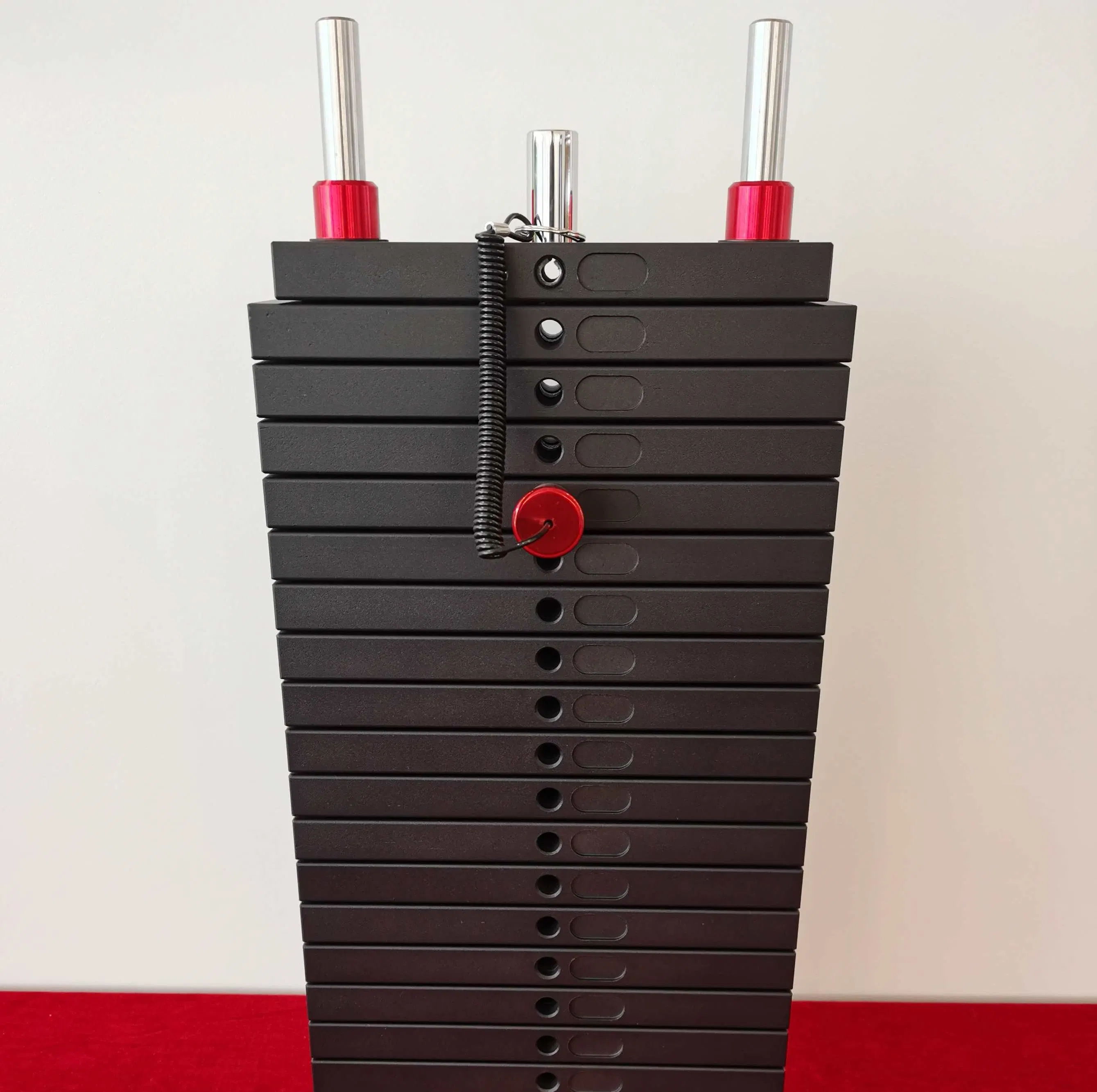 Commercial Weight Stack System with Heavy-Duty Steel Construction