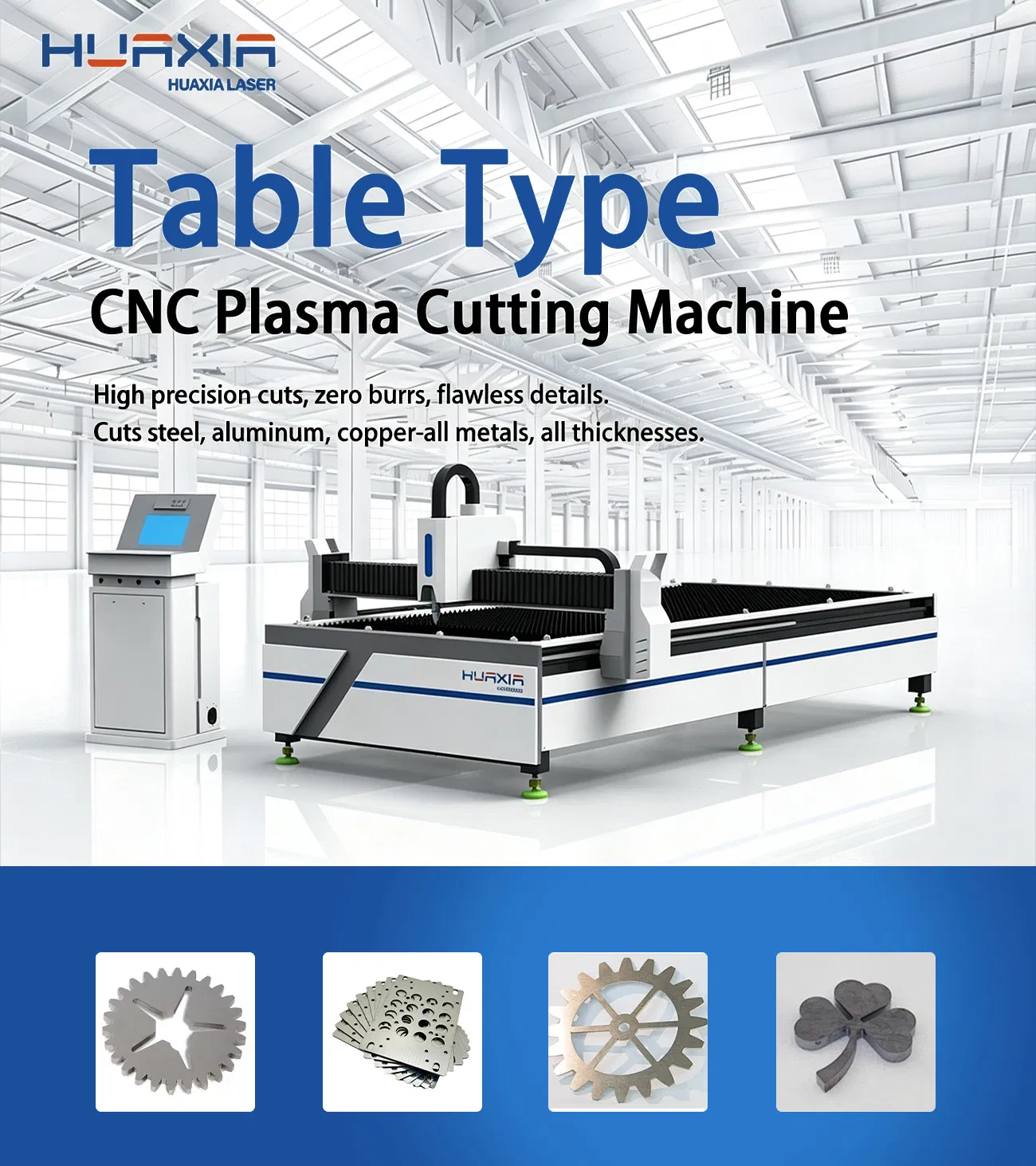 CNC Plasma Cutting Machine Header