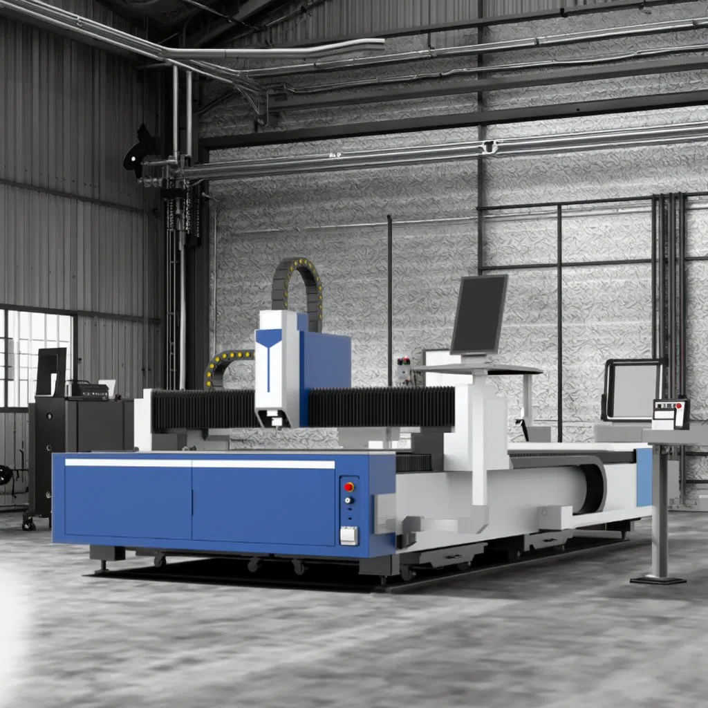 High-Precision CNC Laser Cutter for Industrial Metal Sheets