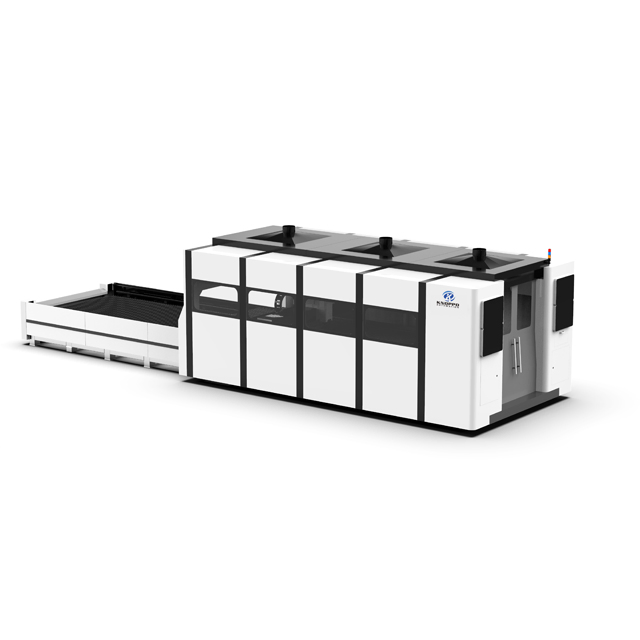 1000W 1500W Thin Carbon Steel Stainless Steel Metal Sheet Plate Automatic CNC Fiber Laser Cutting Machine