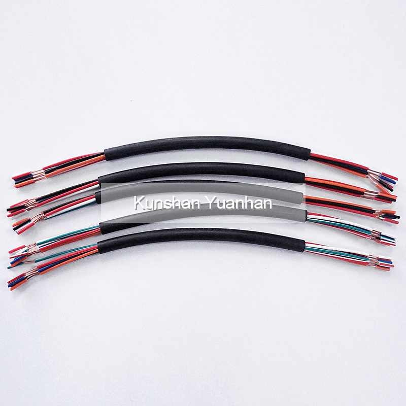 7 Cores Multi-Core Sheathed Cables Stripping Machine