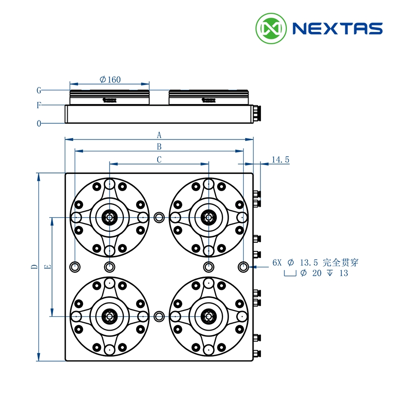 Automatic Application Zero Point Chuck Positioning System