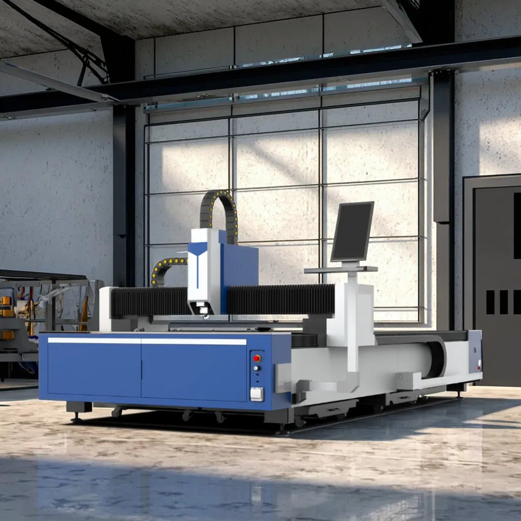 High-Precision CNC Laser Cutter for Industrial Metal Sheets