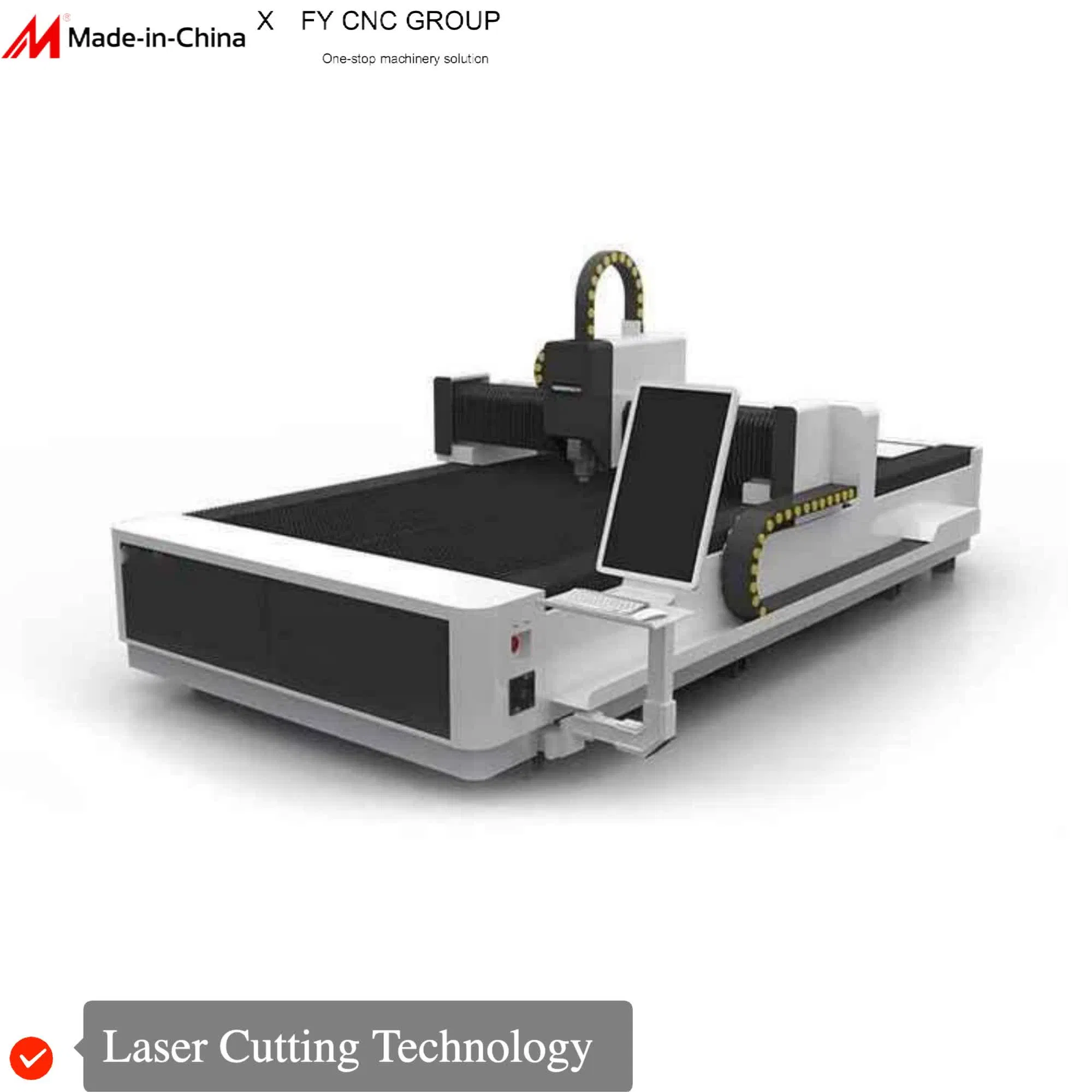 Easy Maintenance and Servicing Versatile Performance CNC Fiber Laser Cutting System