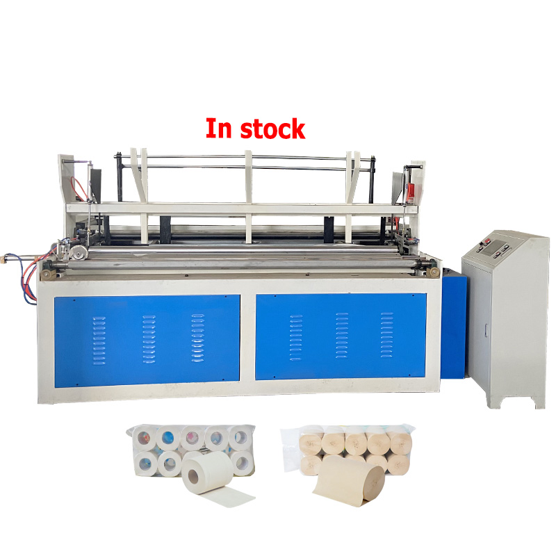 Full Automatic Glue Lamination Embossing Toilet Paper Roll Making Cutting Machine