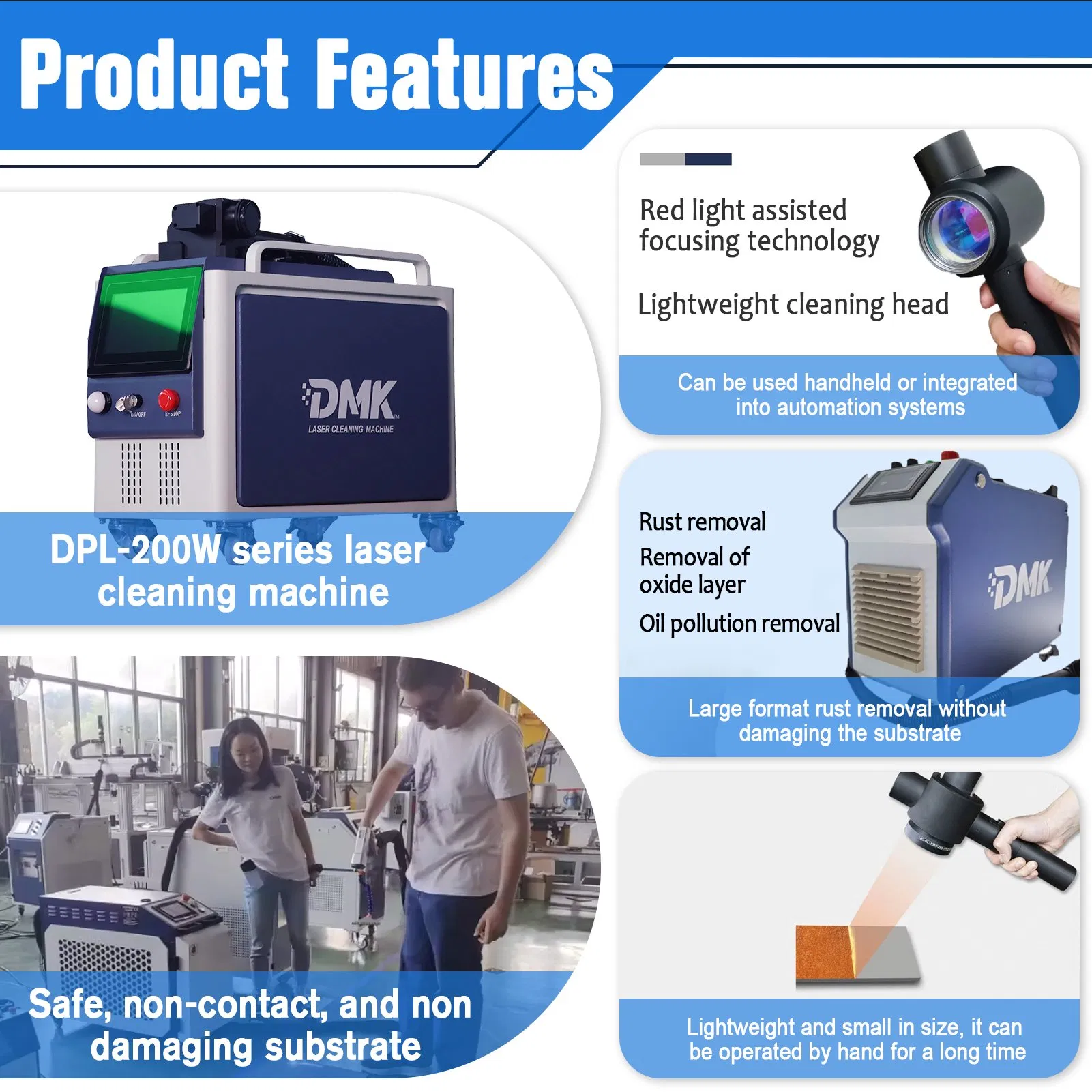 Advanced Pulse Laser Cleaning System for Industrial Applications