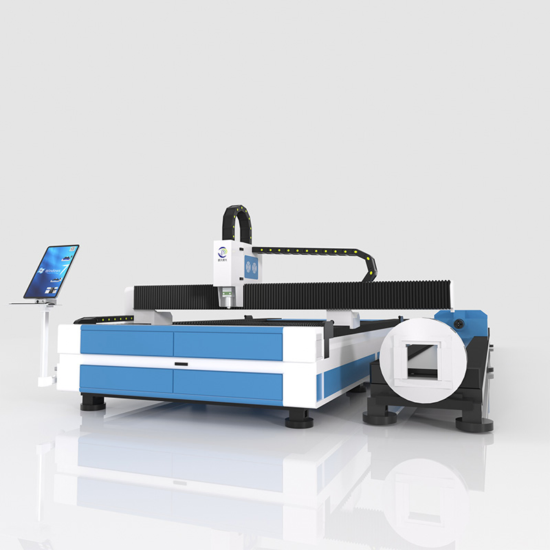 High-Power Fitness Laser Cutting System for Sheets and Pipes