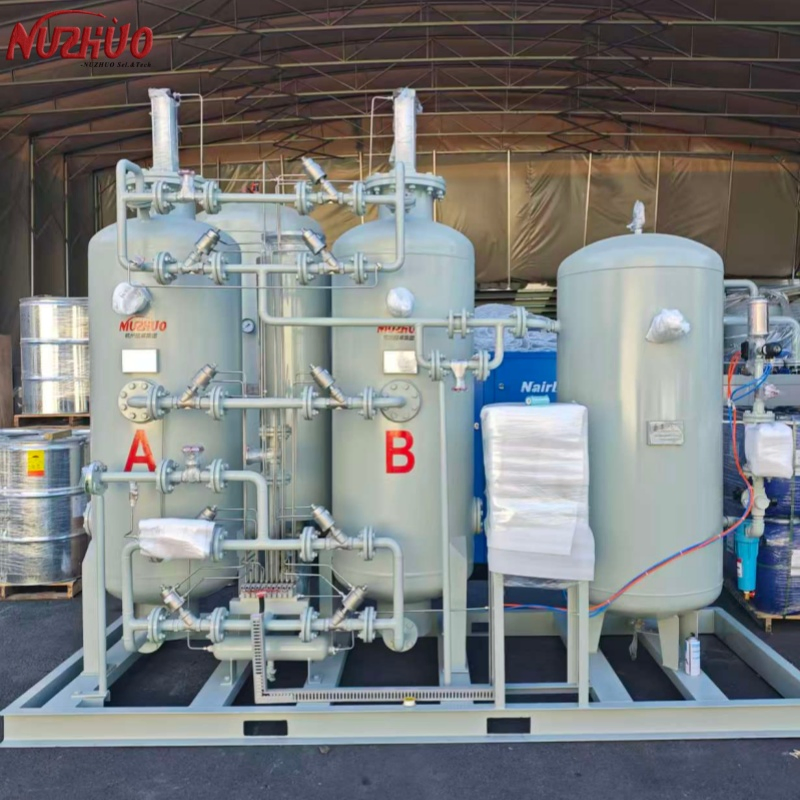 Nuzhuo Psa Nitrogen Generator 99.9% Purity N2 System for Packing Machine