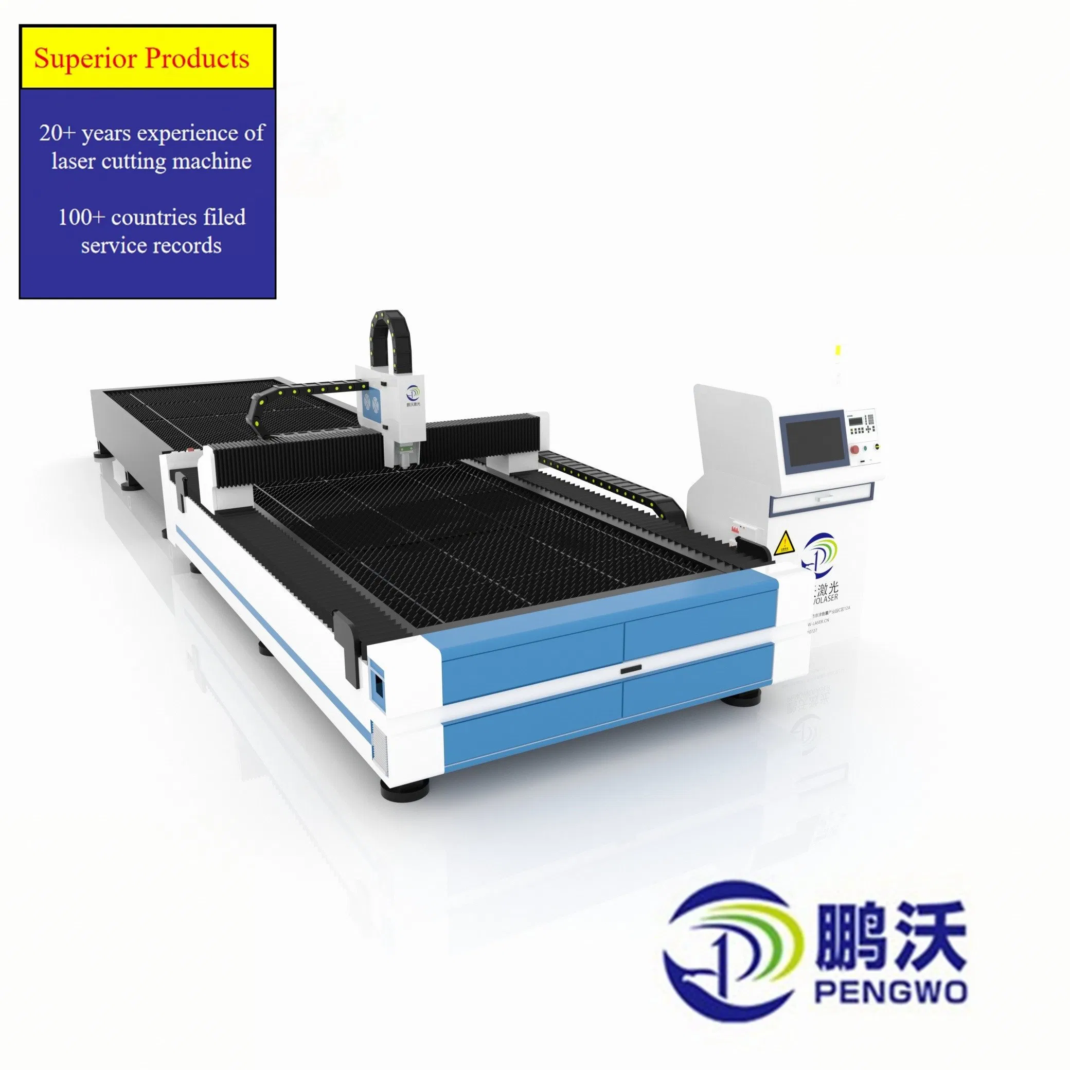 High-Precision 60kw Fiber Laser Cutting System for Metal Fabrication