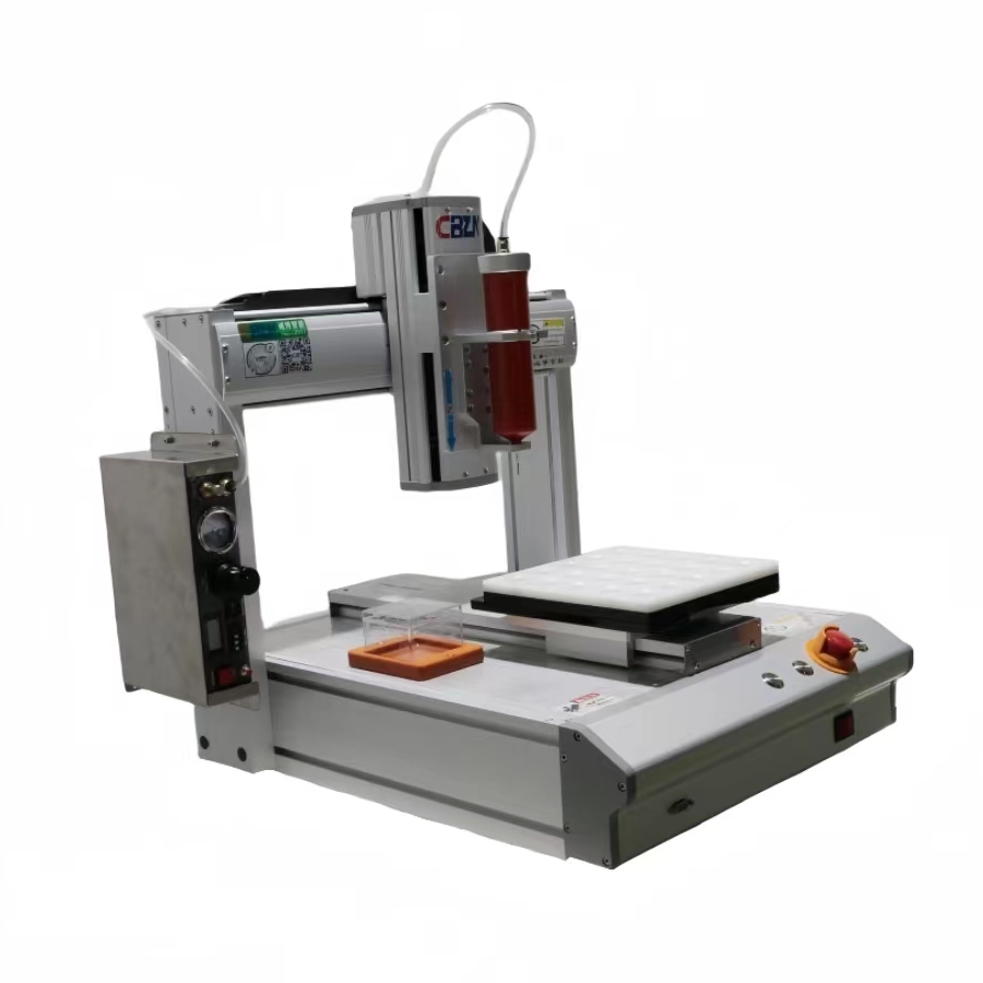 Ra 4-Axis Programmable Dispensing Machine with Multi-Trajectory Programming (Line/Arc/Curve) &amp; Temperature Control for Precision Electronics Manufacturing