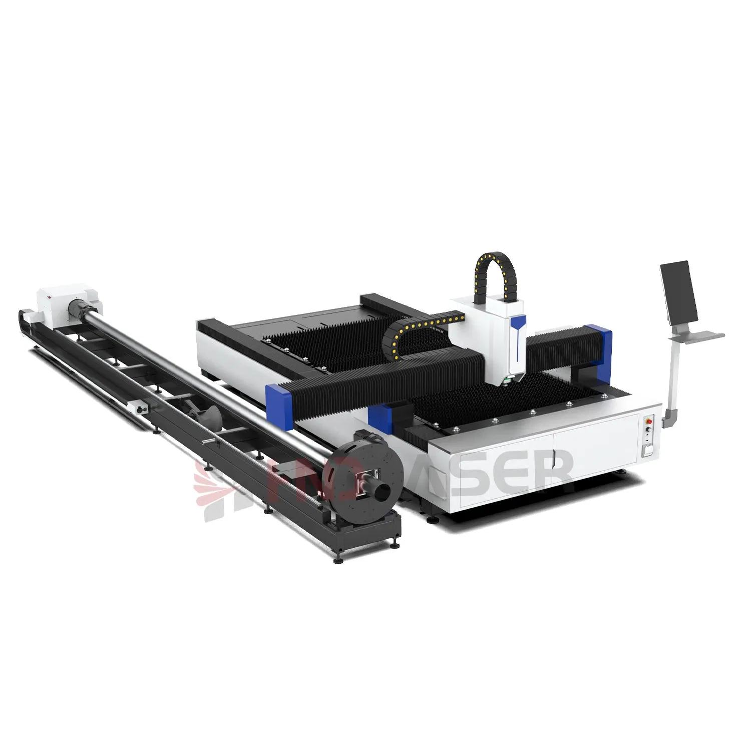 Industrial High Speed CNC Fiber Laser Cutter for Professional Metal Processing Precision Cutting of Stainless Steel Sheet Aluminum Plate and Pipe with Reliable