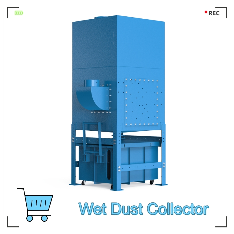 Stainless Steel Wet Scrubber Dust Collector for Bending Cutting Industry