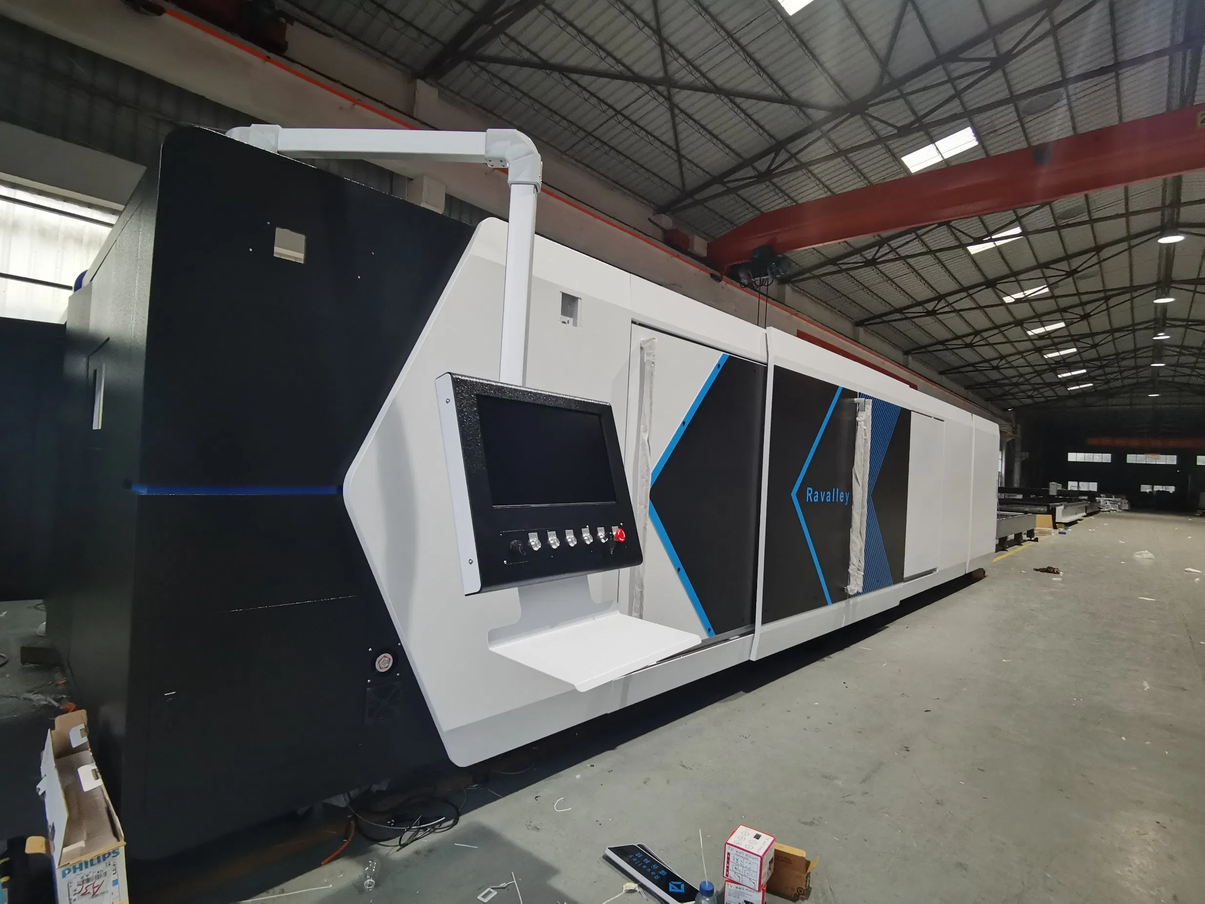High-Precision CNC Laser Cutter for Industrial Metal Plates
