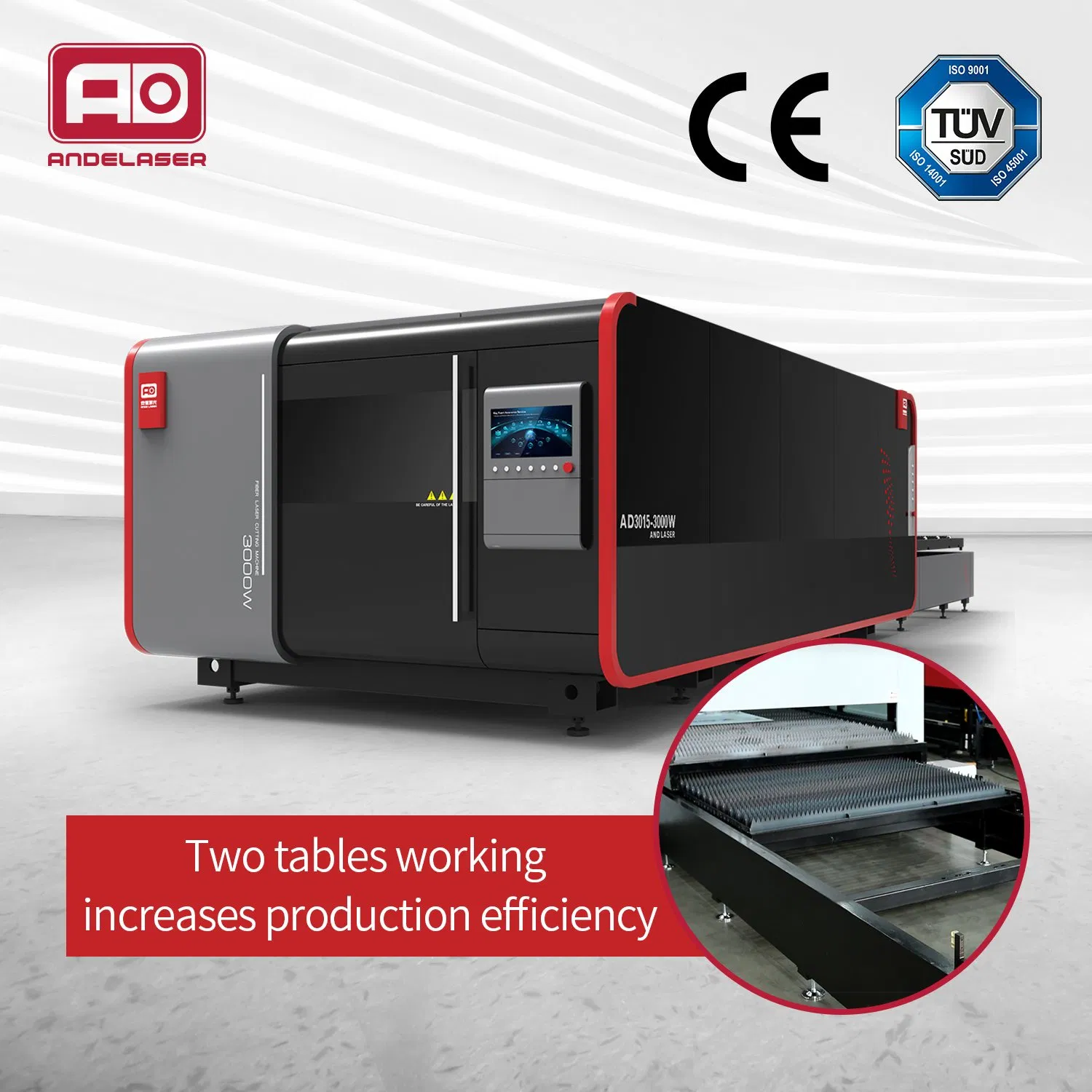 Industrial Power Industrial Advanced 3015/4020/6015/6020/6025 CNC High Precision Laser Cutter for Retail