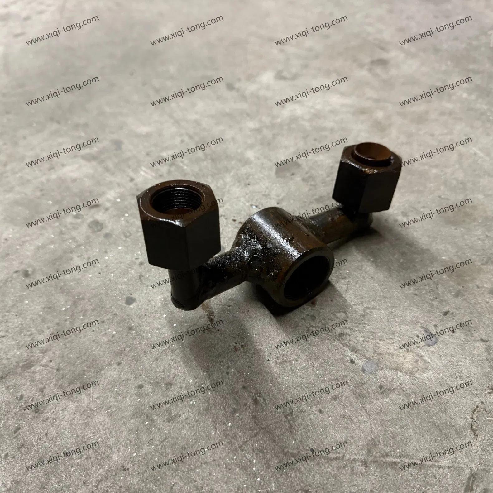 Zq203-100 Oil Well Equipment Power Tong/Hydraulic Power Tong/Power Tong Parts-------Air Tire Triple Fitting