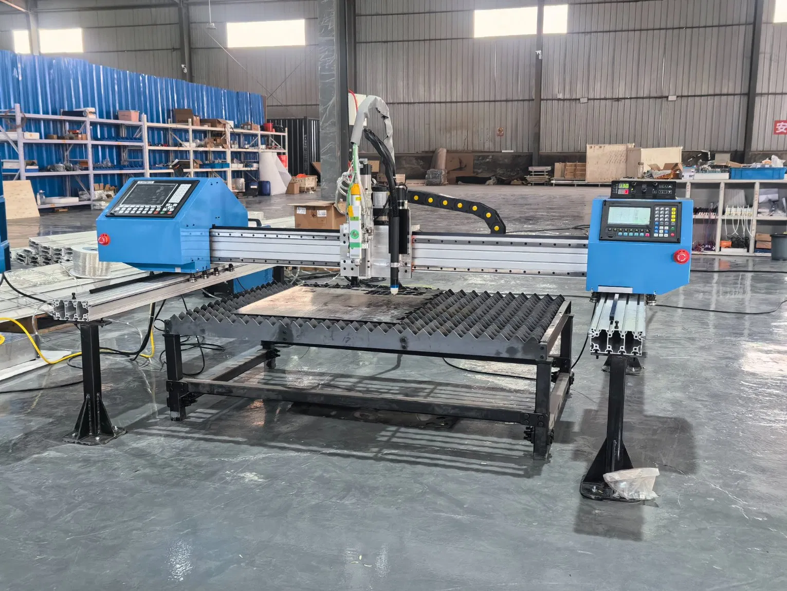 High-Precision Industrial CNC Laser Cutter for Plate Cutting