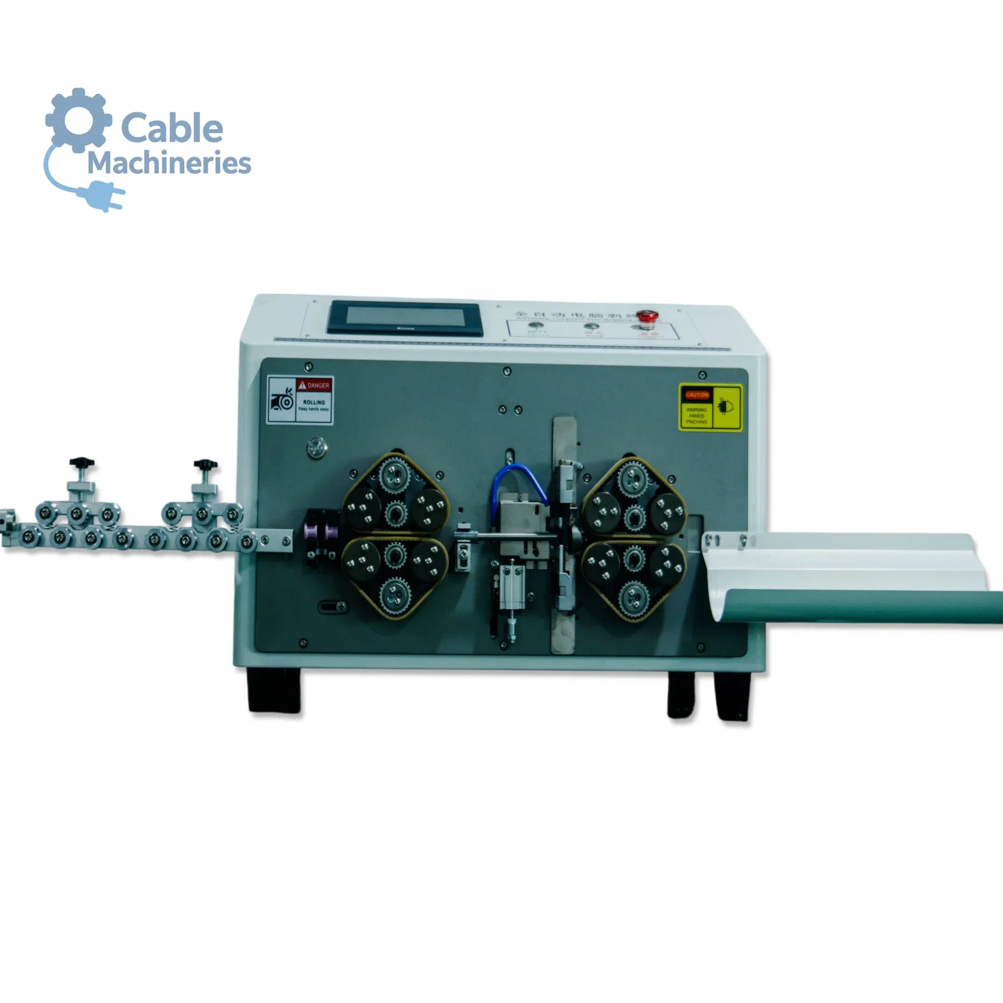 Factory 1-12mm Multi-Core Jacketed Cable Kk-508 Automatic Wire Stripping Machine