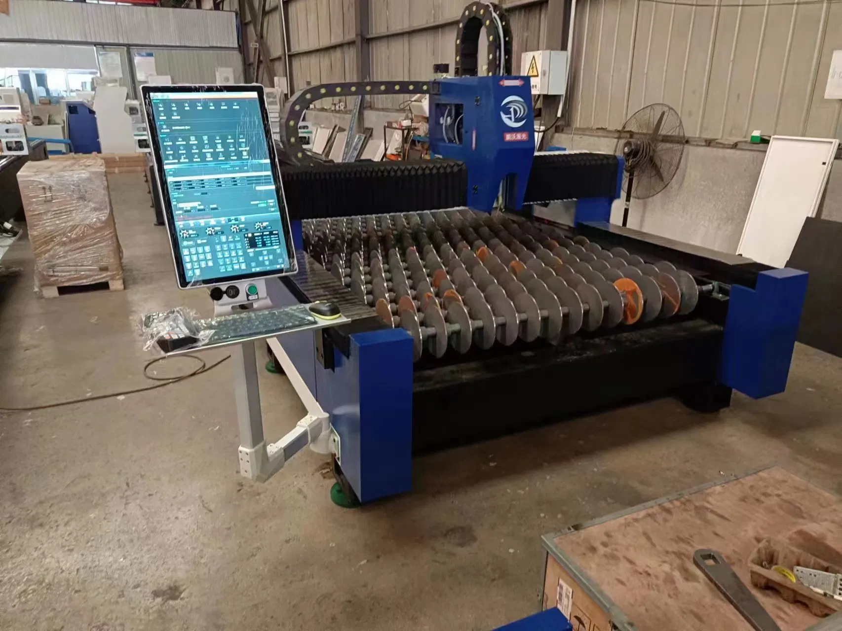 High-Speed Processing Precision Sheet Metal Appliance Manufacturing Coil Unwinding Laser Cutting System