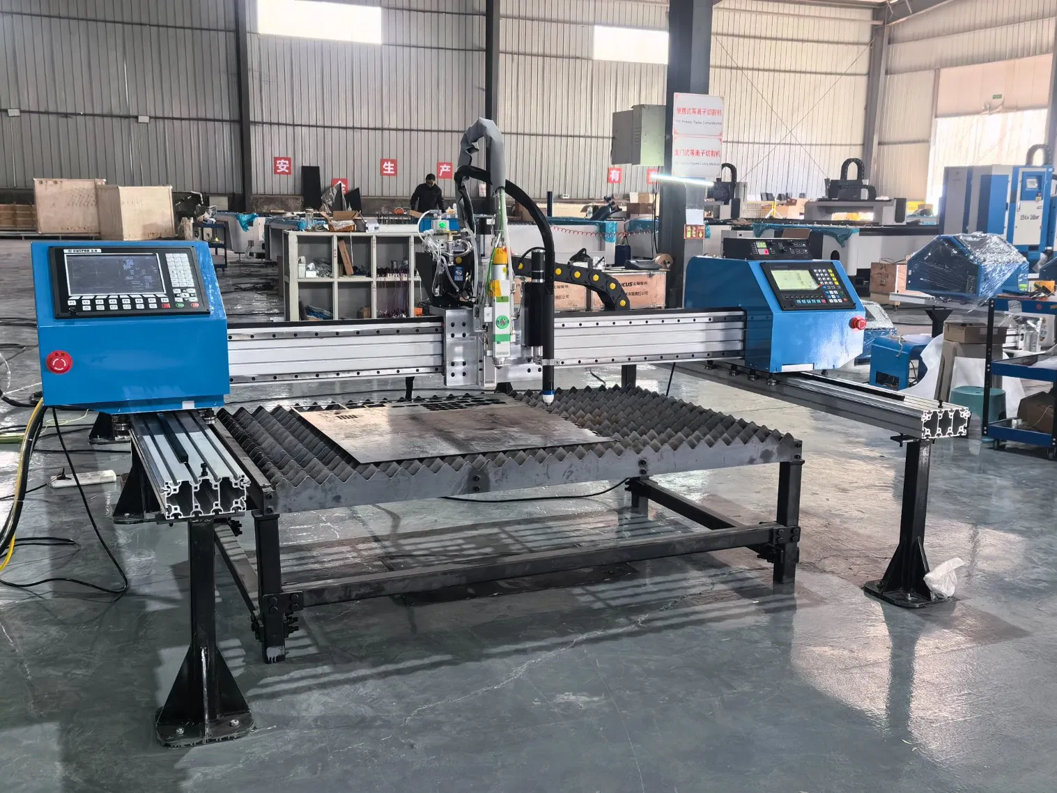 High-Precision Industrial CNC Laser Cutter for Plate Cutting