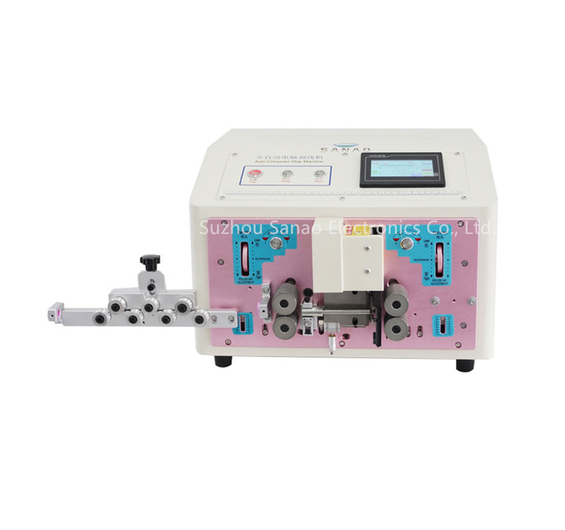 Automatic Multi-Core Sheathed Cable Inner and Outer Sheath Cutting Stripping Machine