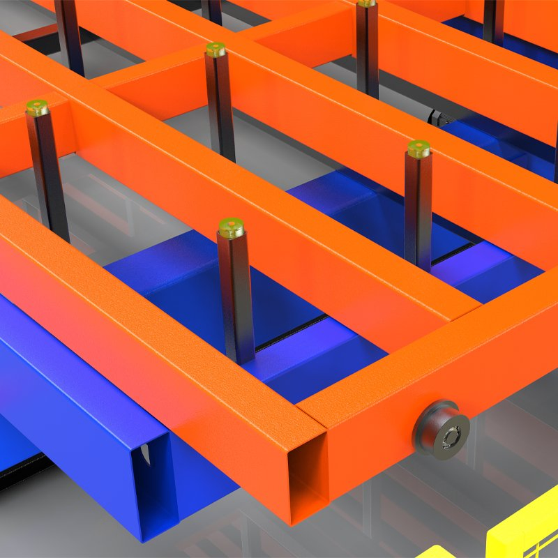 Advanced Dual-Tower Sheet Metal Storage and Laser Cutting System