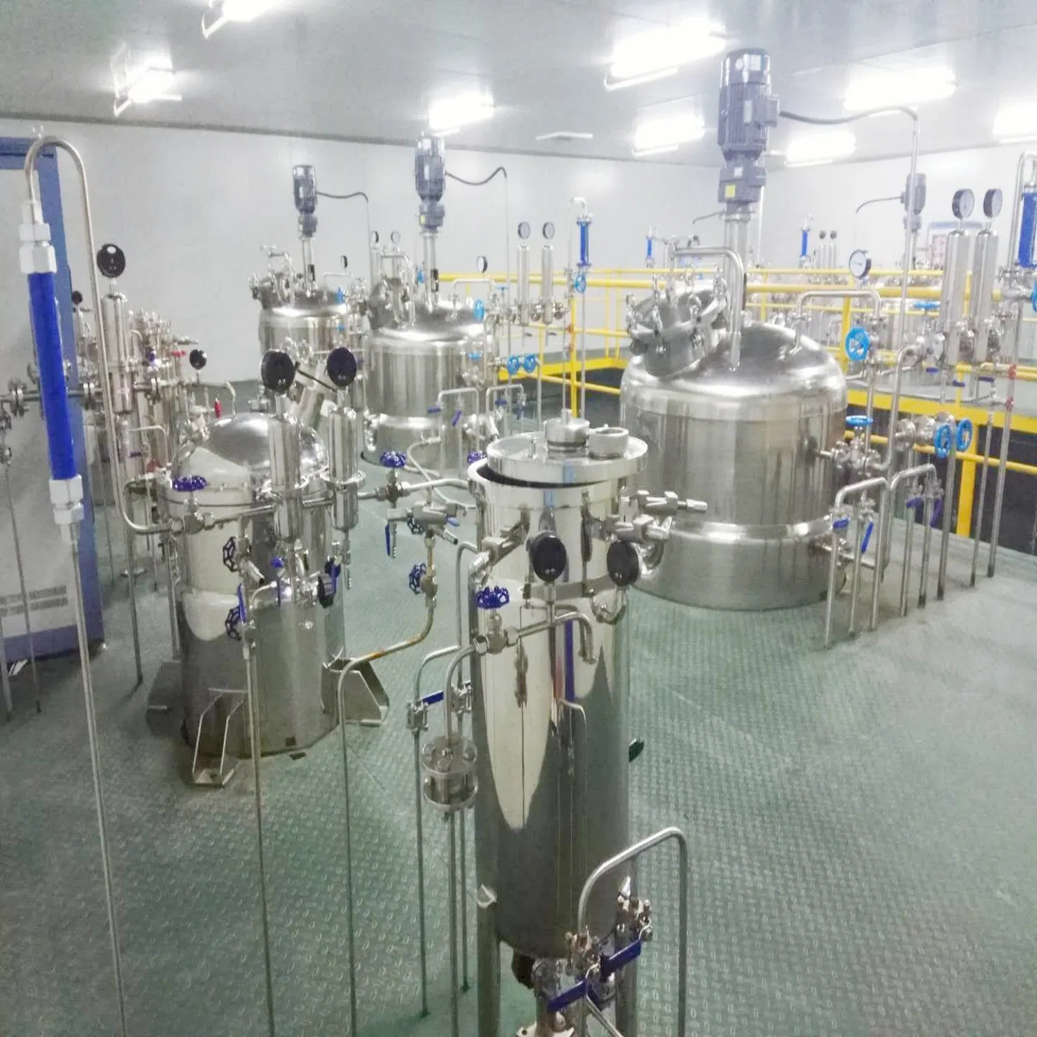 Industrial Automatic Fermenter System with Sterile Design