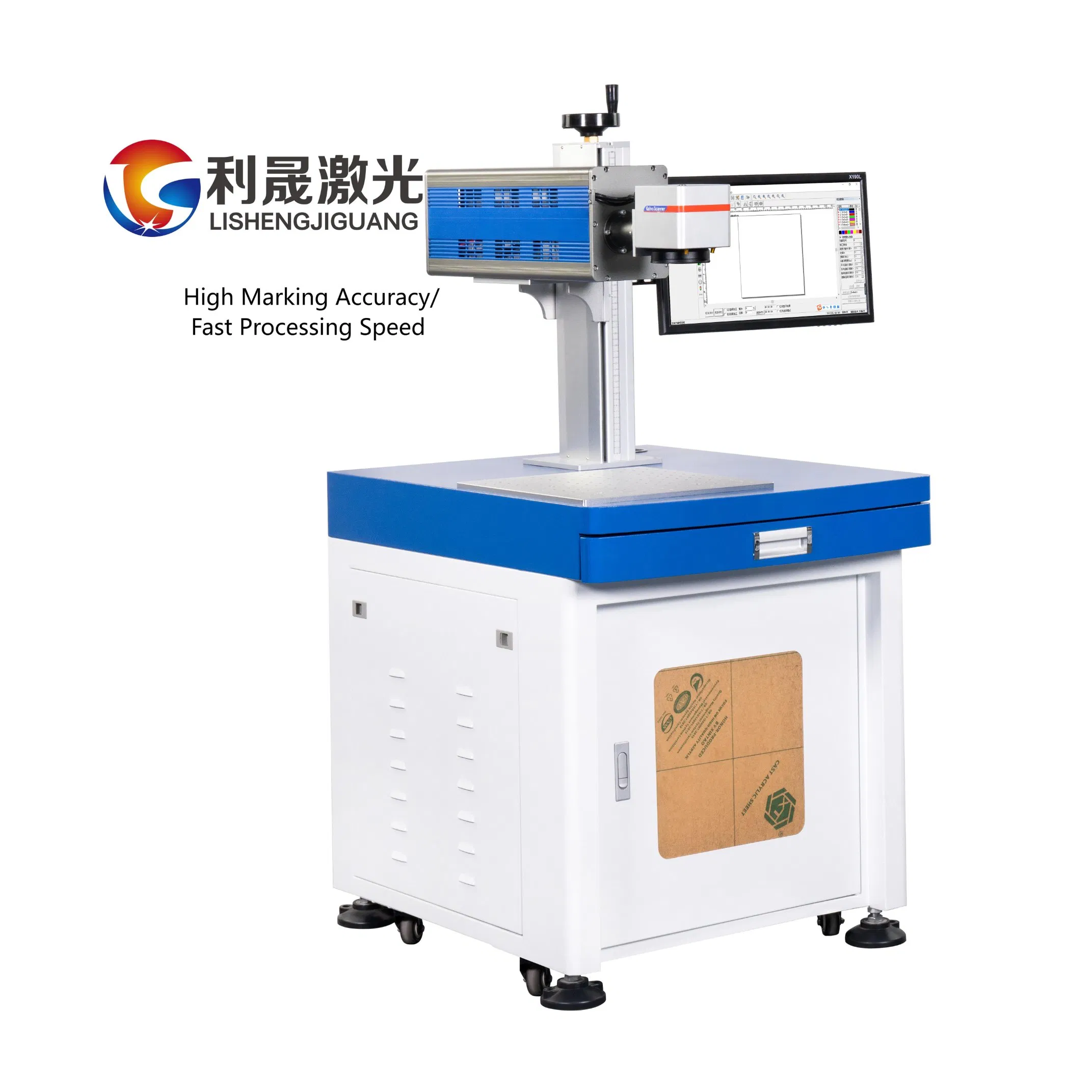 Advanced Gaseous CO2 Laser Engraving Machine System for Wood and Bamboo Products Laser Marking Machine