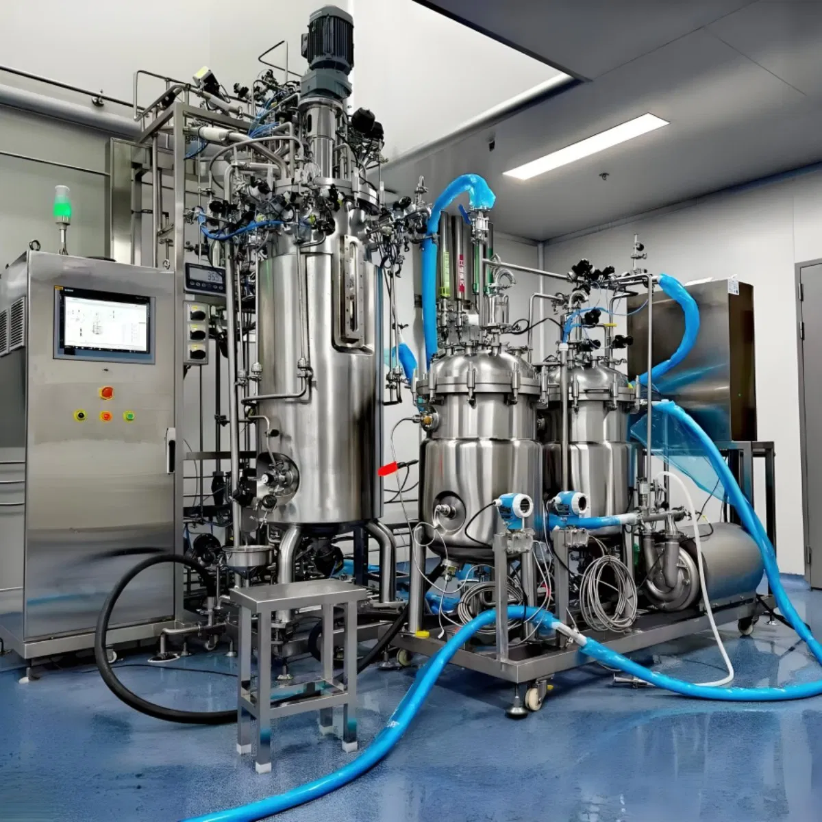 High Efficiency CIP System for Bioreactor Sanitization