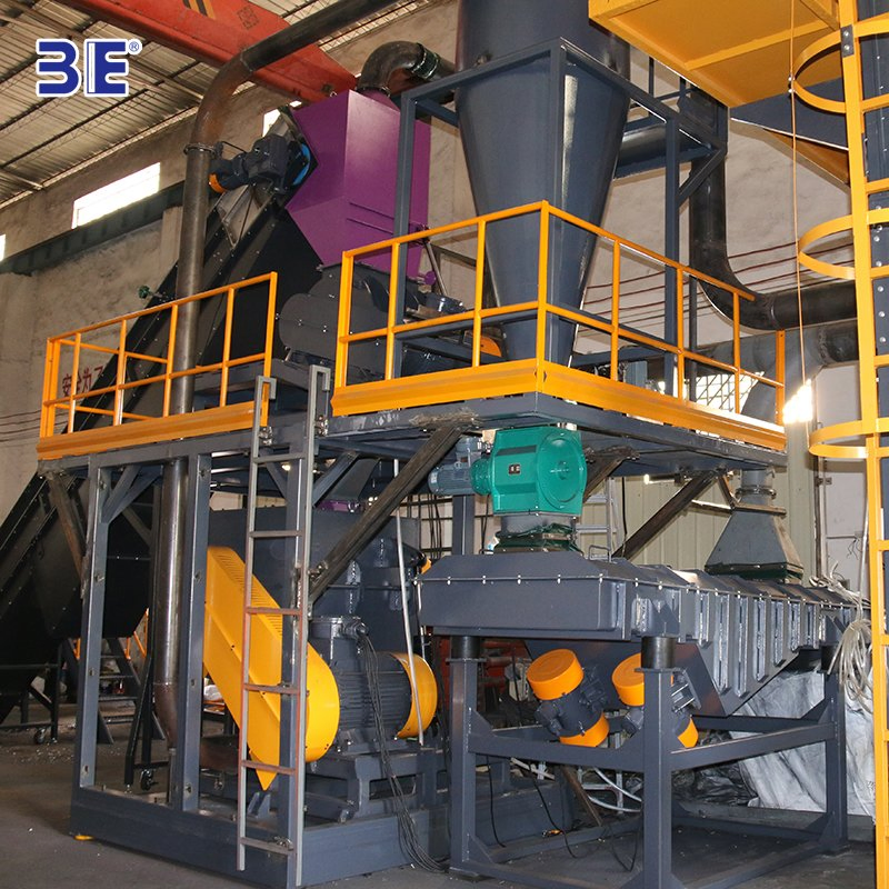 Power Battery Lithium Battery Electrode Sheet Crushing Recycling System