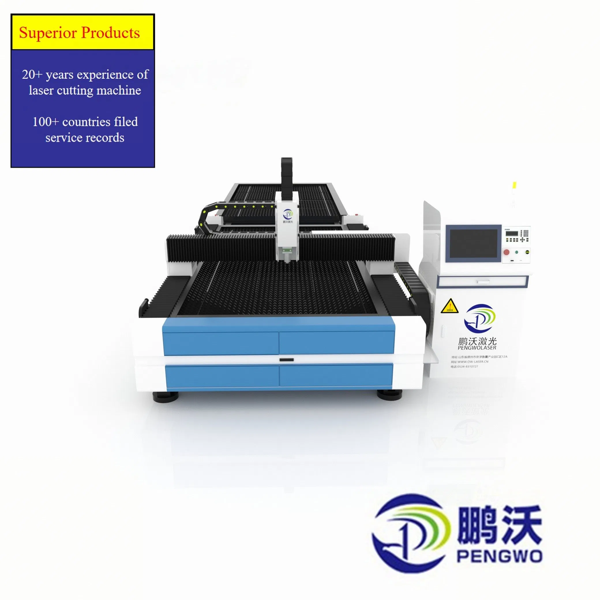 High-Precision 60kw Fiber Laser Cutting System for Metal Fabrication