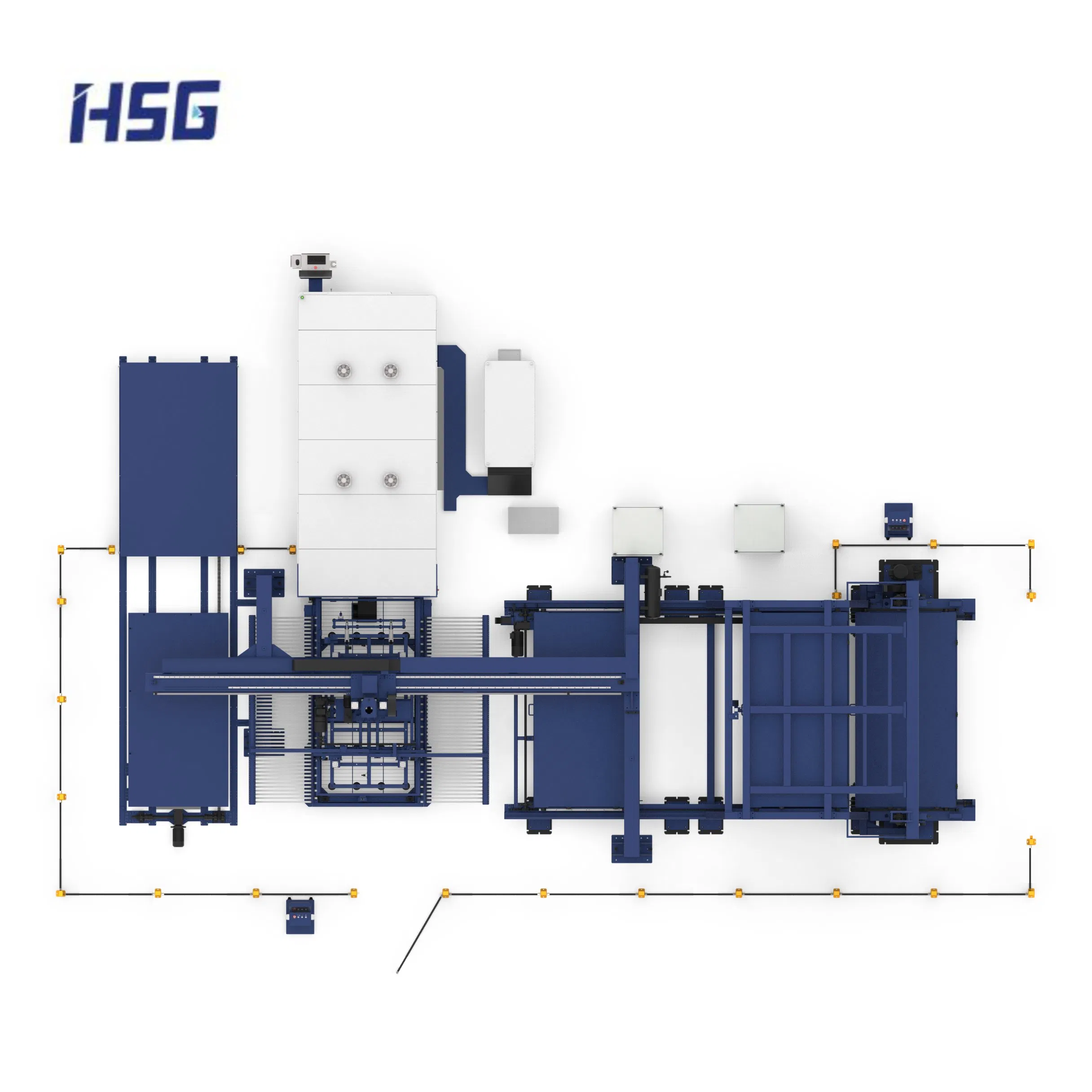 Factory Directly Sales for Automatic Storage Pallet Racking for Sheet and Plate Metals Loading and Unloading System