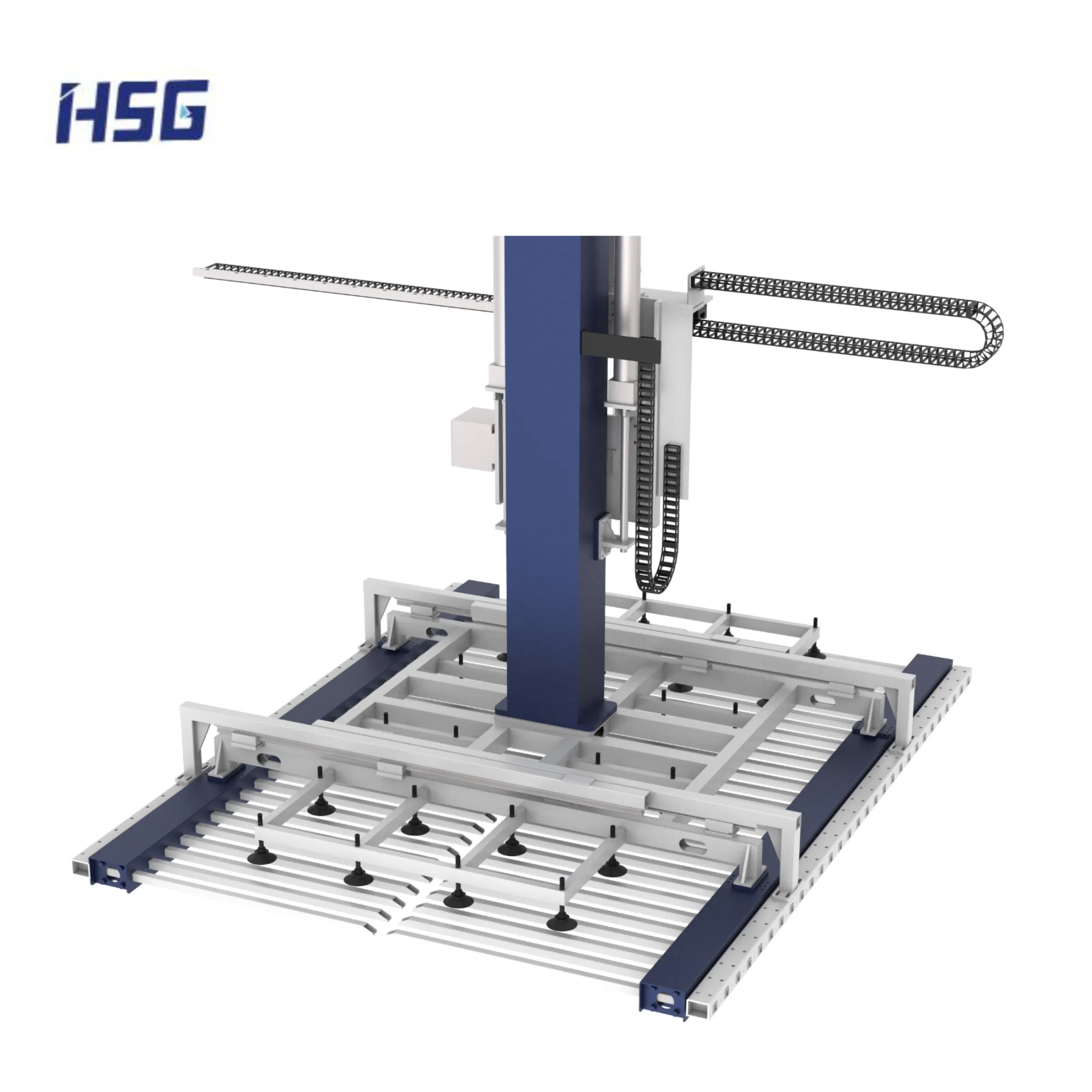 Hsg Laser Feed One or Multiple Machines Sheet Metal Storage Rack Automatic Loading &amp; Unloading System for Laser Cutting Machines