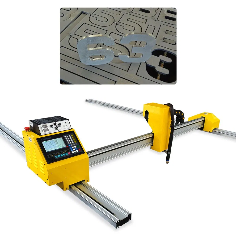High-Precision Cutting Thin Plates Portable Gantry Type CNC Plasma Cutting Machine