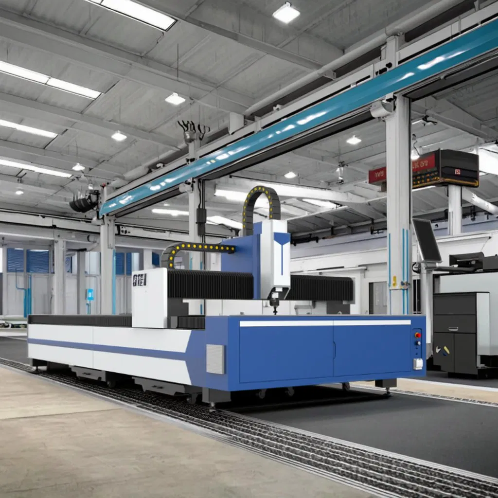 High-Precision CNC Laser Cutter for Industrial Metal Sheets