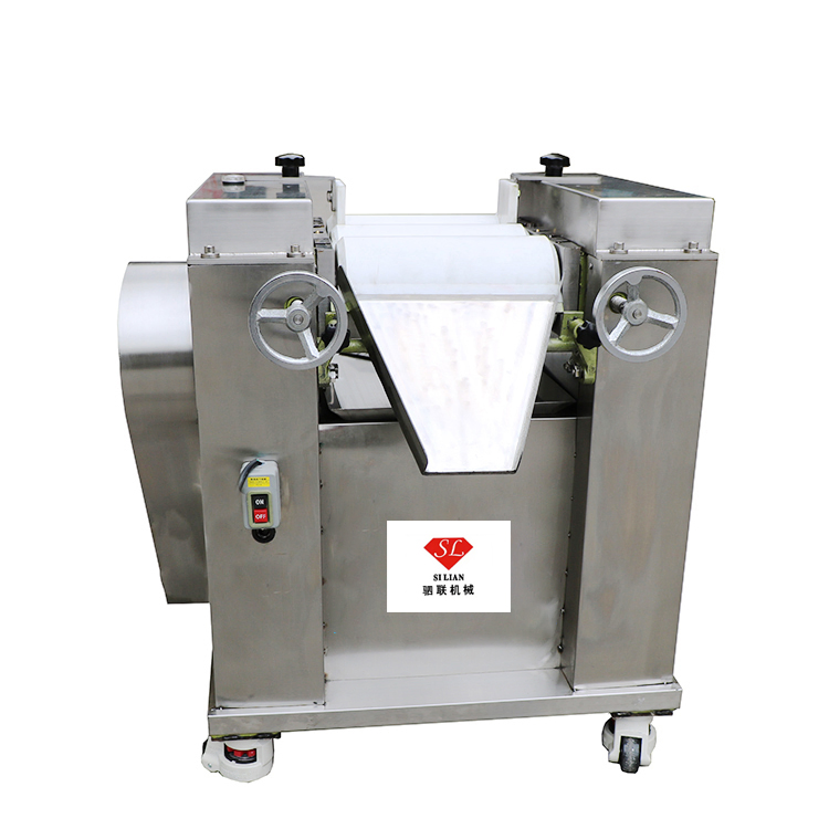 High Hardness Ceramic Roller Three Roll Mill Cosmetic Daily Chemical Lipstick Ointment Coating Grinder Raw Material Fine Processing Grinding Equipment