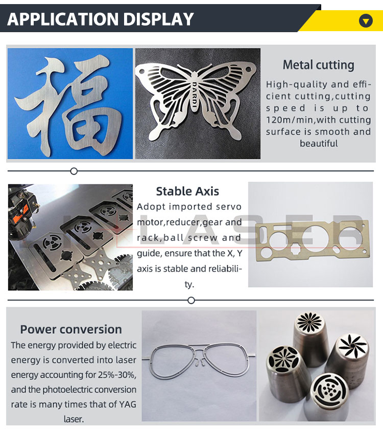 Thin Copper Brass Aluminum Stainless Steel Substrate Sheet Laser Cutting Machine for PCB Board