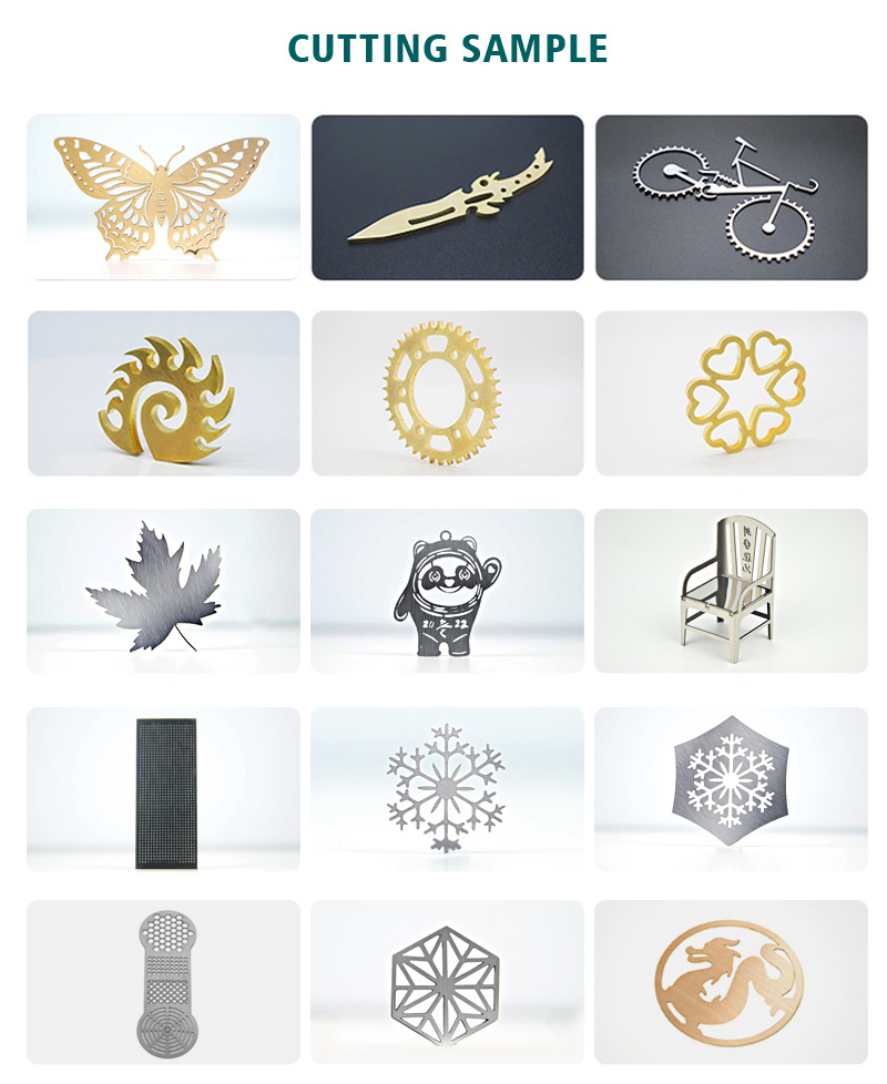 Fully Elosed Small Layout CNC Fiber Laser Cutting Machine with High Precision and Speed Cutting Thin Metal Plate 1500W 3000W