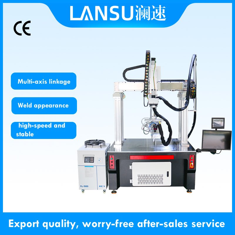 Lansu High Stability Gantry Laser Welding Machine for Thick Metal