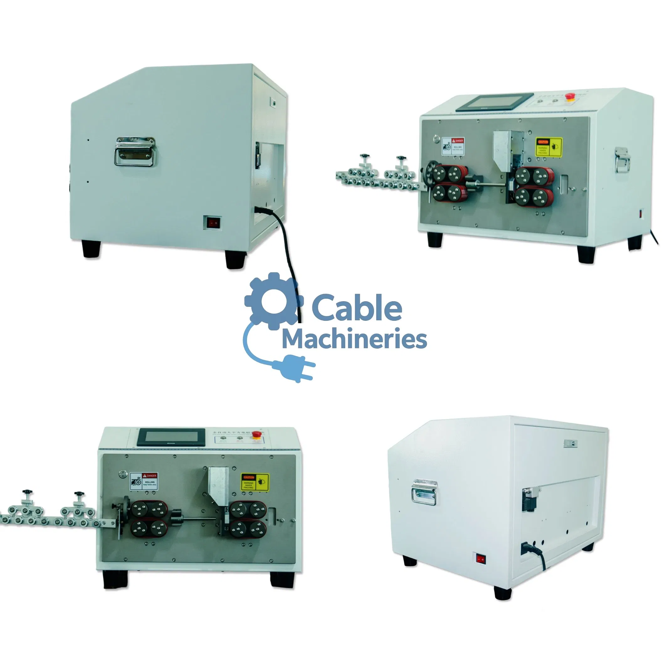 Heavy-Duty Wire Cutting and Stripping Machine for Multi-Core Cables