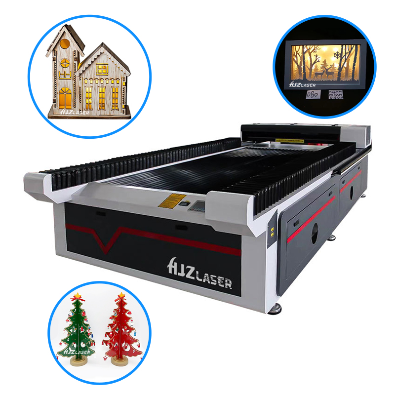 Christmas Gifts 900*600mm Auto Scan Camera 100W CO2 Laser Machine Wood Ruida System