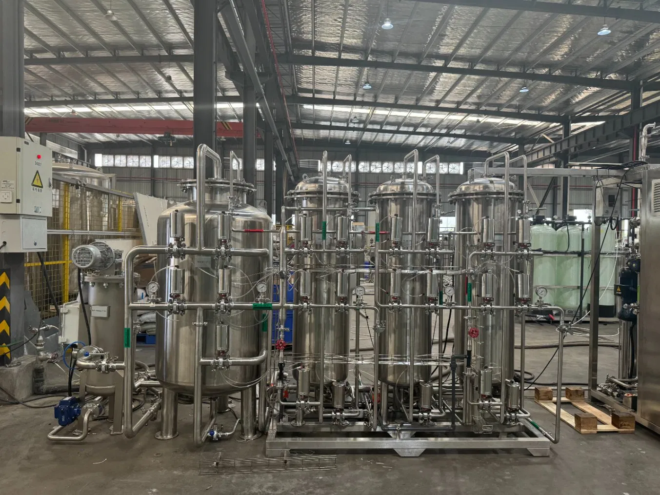 500lph Pharmaceutical Purified Water System Reverse Osmosis Machine Pw Water Equipment GMP /USP Certificates