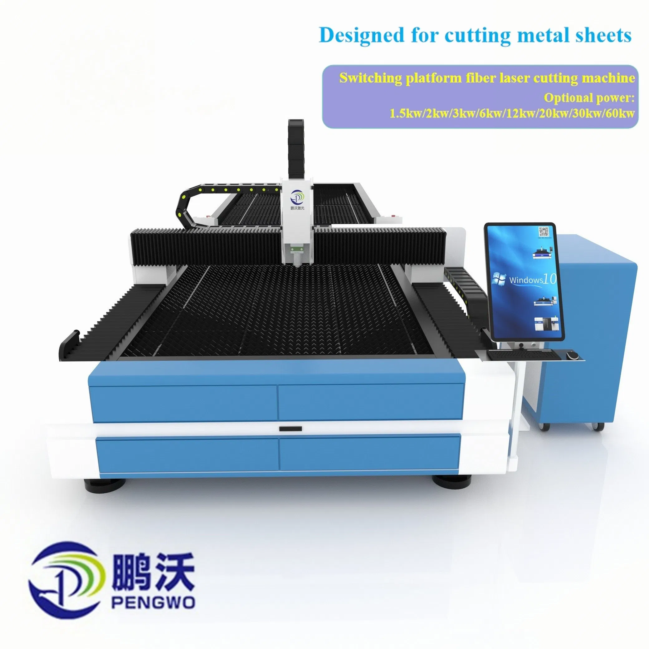 High-Efficiency Enclosed Laser Cutting System for Precision Manufacturing