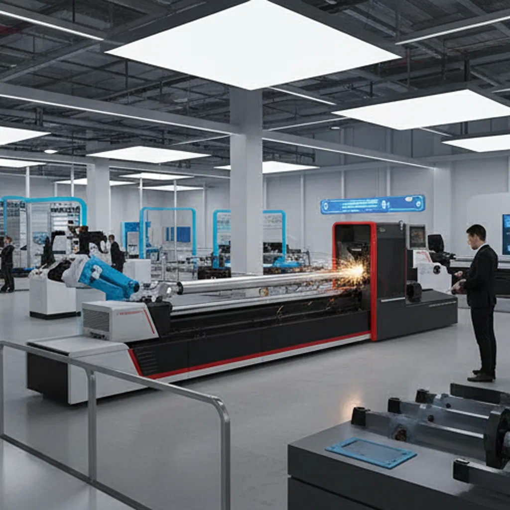 1500W, 3000W, 6000W, 12000W, 20000W, 30000W Laser Cutting System for Industrial Use