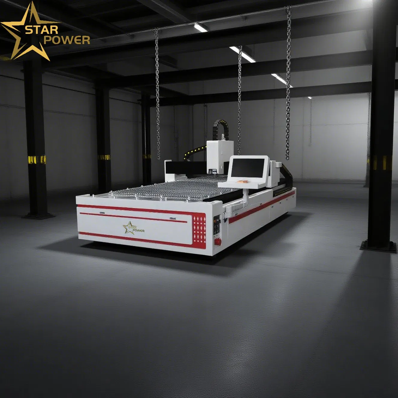 Advanced CNC Laser Cutting System for Metal Sheets