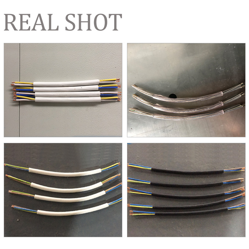 Fully Automatic 4-30mm2 Multi-Core Electronic Wire Cutting Stripping Cable Cutting out Jacket and Inner Cores Stripping Cable Stripper Peeling Machine